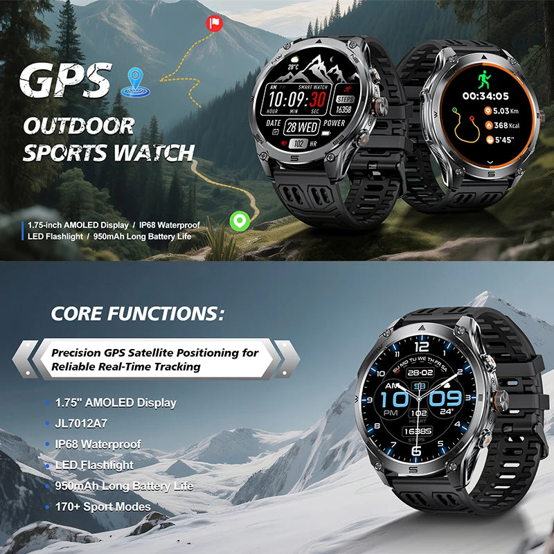2025 New GPS SmartWatch